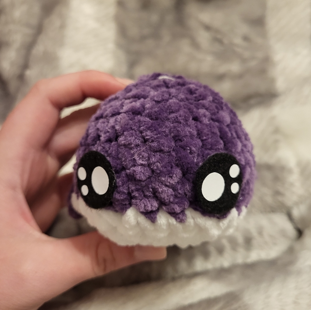 Baby crochet whale